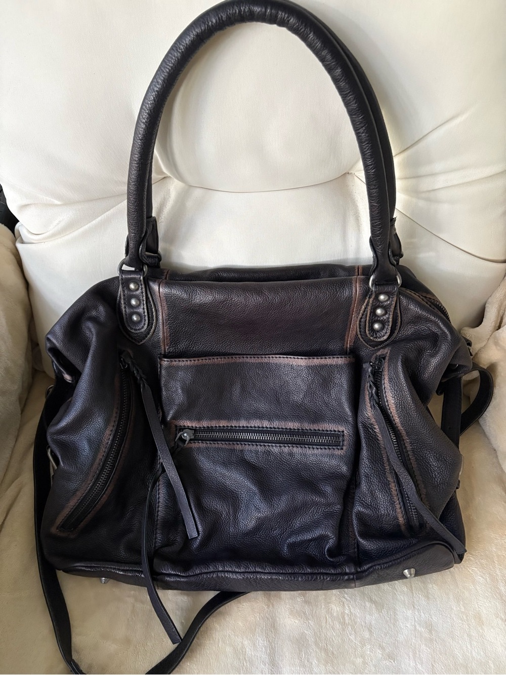 We The Free Emerson Tote🔥 LARGE• Black Coal 🔥 free people